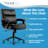 Click365 Transform 2.0 Ergonomic Mid Back Desk Chair, with Padded armrests, Adjustable-Height-91714210-94016842