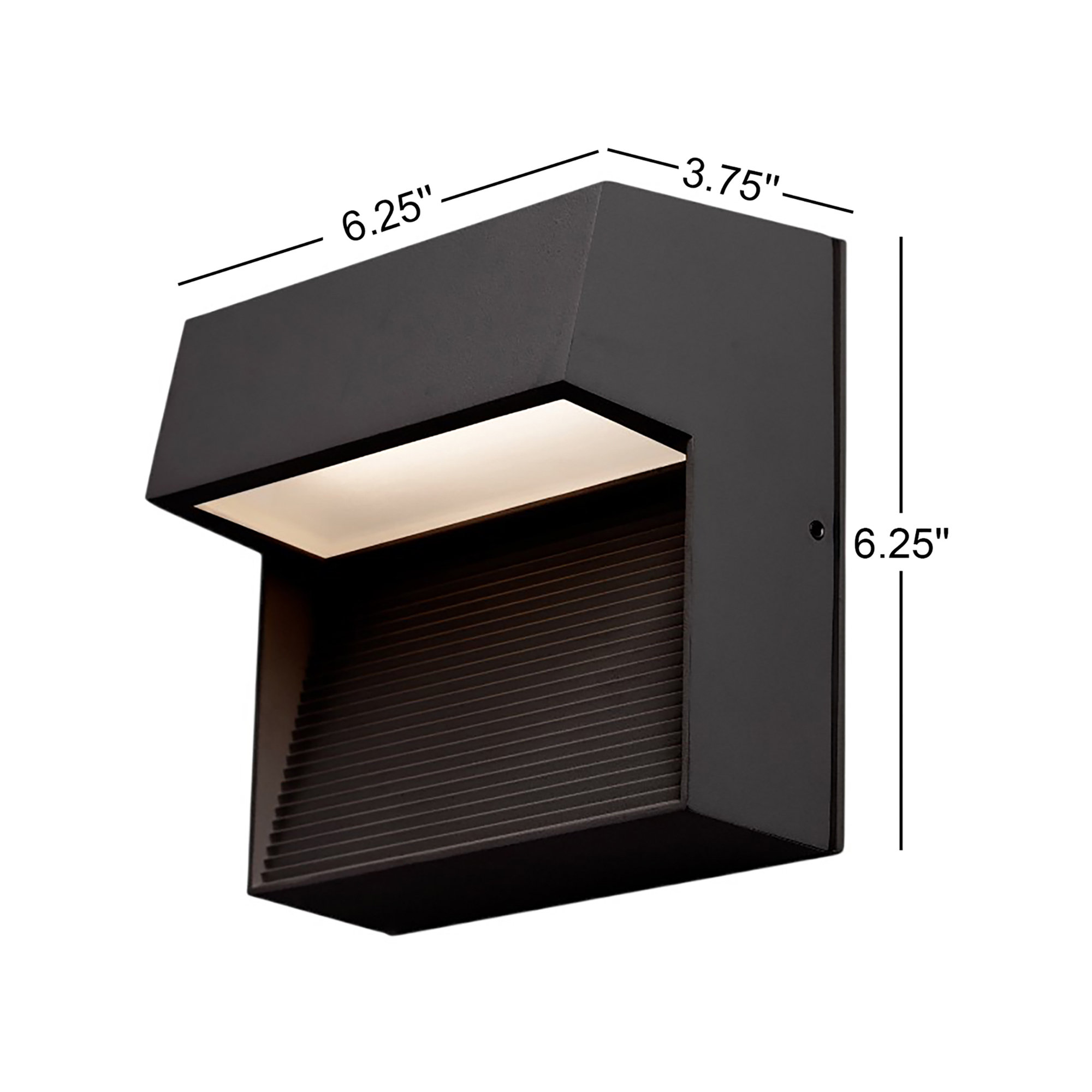 Byron Outdoor Aluminum LED Wall Light