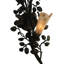 Vinca Vine 4 - Light Armed Sconce