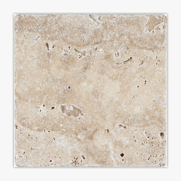Philadelphia Tumbled 6x6 Travertine Tile