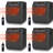 VOLTORB 1000 BTU Electric Compact Space Heater with Adjustable Thermostat , Remote Included