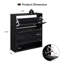 Armoire de rangement pour 20 paires de chaussures-116126381