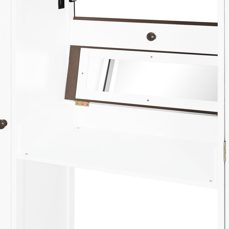 Lit mezzanine double avec escalier de rangement multifonctionnel sous et latéral pour optimiser l'utilisation de la chambre à coucher