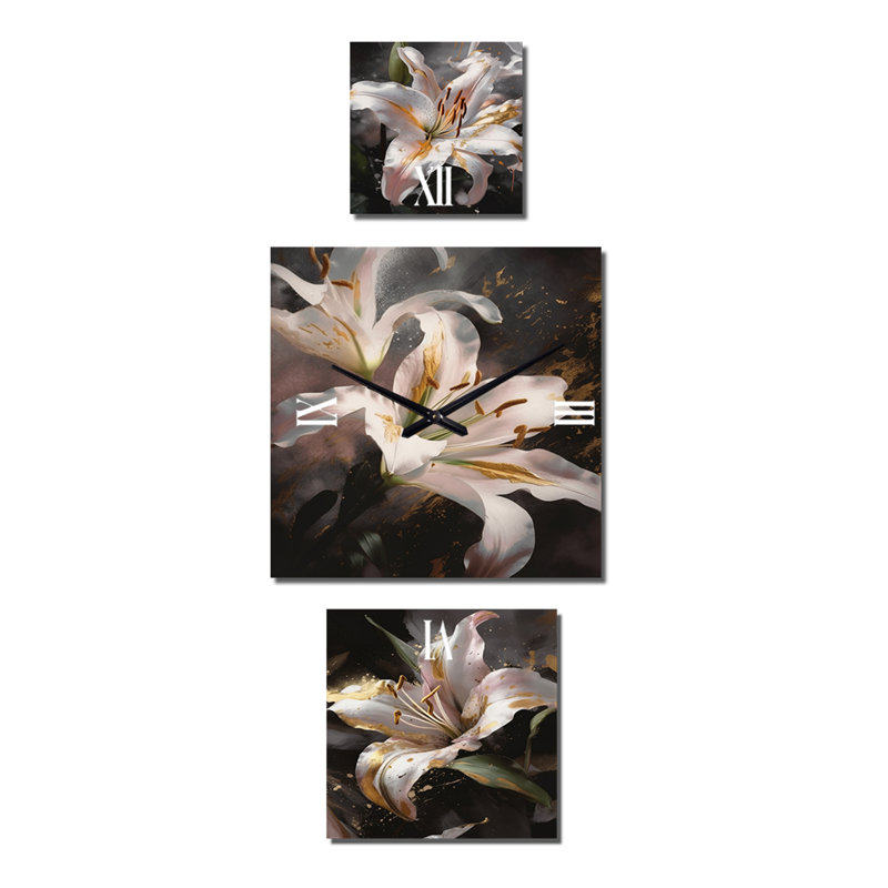 Irmani Metal Wall Clock
