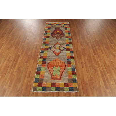 Tapis de couloir oriental géométrique marocain 3 x 10