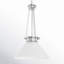 Luminaire suspendu 1 lumière Savoy House Myers en nickel poli-529876932