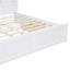 Lit plateforme très grand en bois avec tête de lit multi-rangement, USB et tiroirs-1683724818