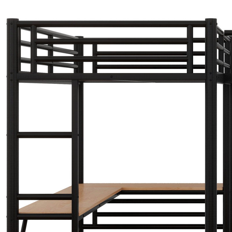 Uecker Twin Iron Loft Bed 