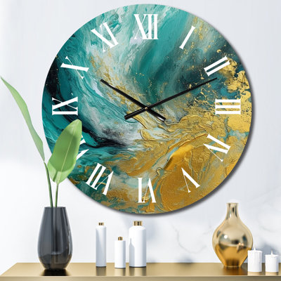 Metal Wall Clock