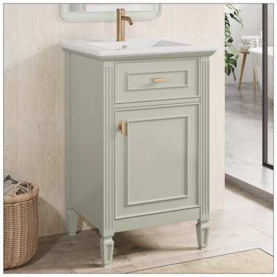 20-Inch Bathroom Vanity with Sink