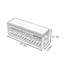 Banc de rangement pour tabouret 47,2 po-109694590
