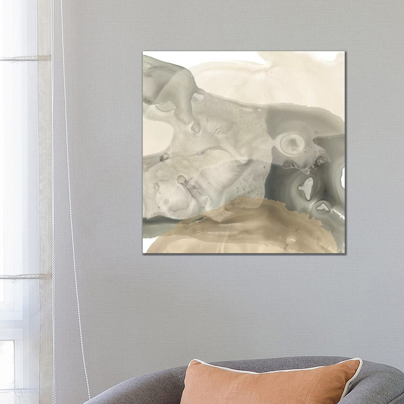 Tectonic Drift I by June Erica Vess - Wrapped Canvas Painting, 66.04 cm H x 66.04 cm W x 3.175 cm D
