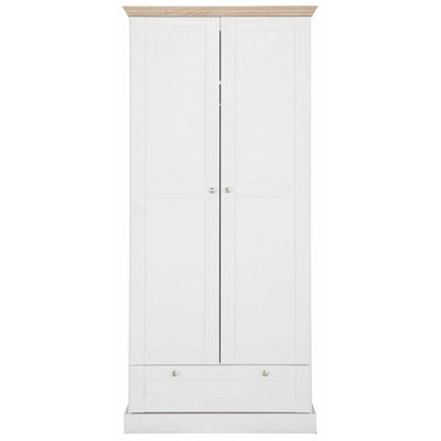 Rawls 2 Door Manufactured Wood Wardrobe