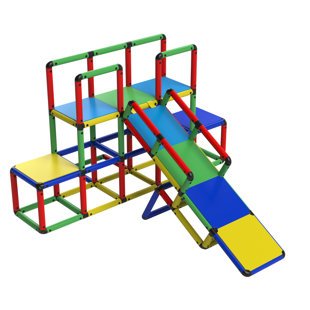 Indoor & Outdoor Climbing Structures for Kids & Toddlers- All-in-One, 511 Pcs (Set of 510)