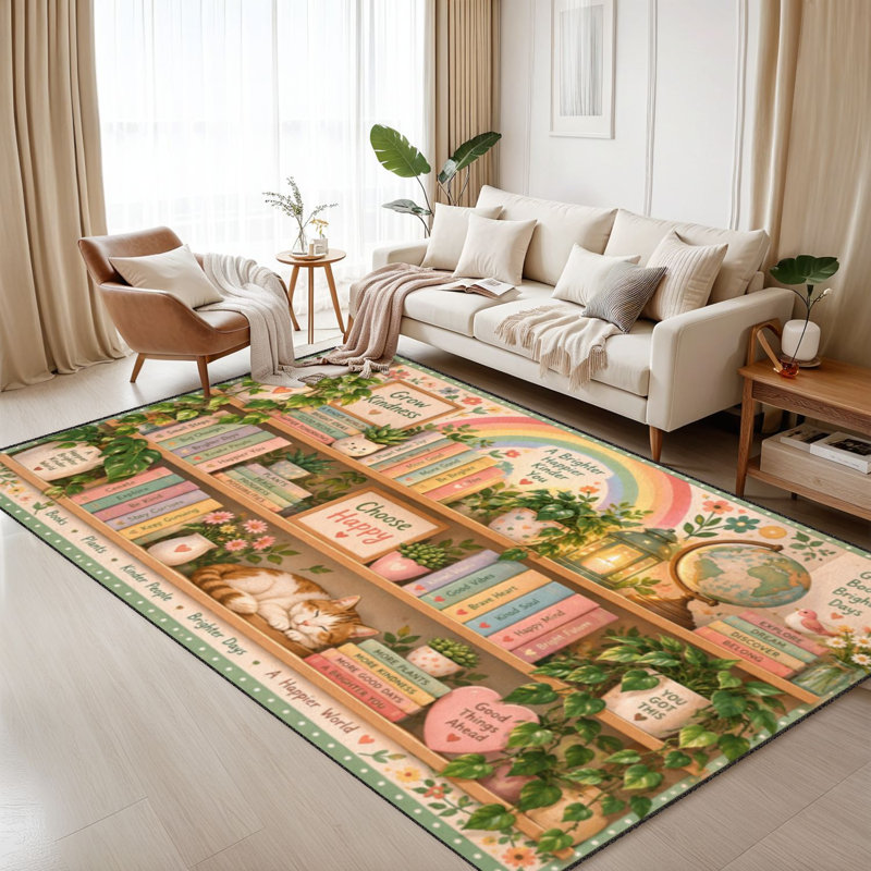 Tapis à poil court 8 x 10 x 10 po Lavable, 8 x 10 pi, Couleur 8