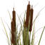 Herbe de quenouille artificielle en pot