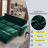 Chesterfield Sofa,93.7" King Pull Out Sofa Bed, 3-In-1 Velvet Convertible Sleeper Sofa With Nailhead Trim & Rolled Arm,Multi-Functional Sofa Bed For Living Room,Bedroom,Apartment,Office-1672415407