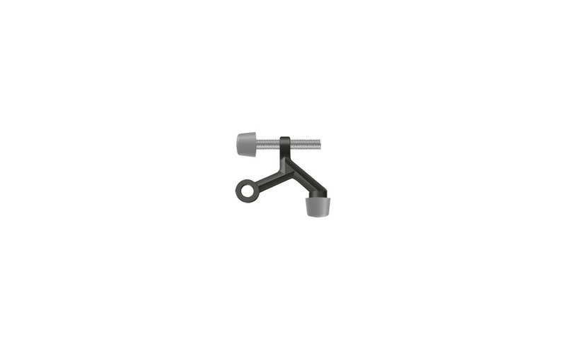 Deltana ZHP70U15 Hinge Pin Stop For Steel Hinges, Hinge Mounted, Zinc Die-Cast in Brushed Nickel, 54" H x 28" W x 28" D