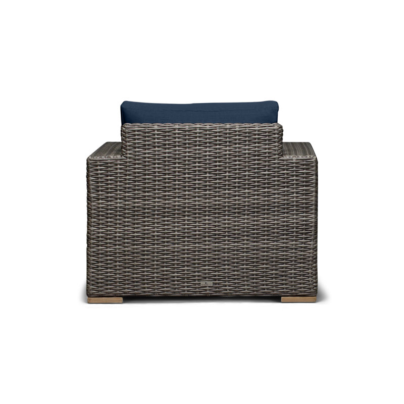 Dune Outdoor Lounge Chair, Spectrum Indigo Sunbrella®