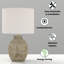 Stylish 55cm Ceramic Table Lamp with Classic Design, Inline Switch, and Double Insulation, Cozy Accent for Living Room or Bedroom