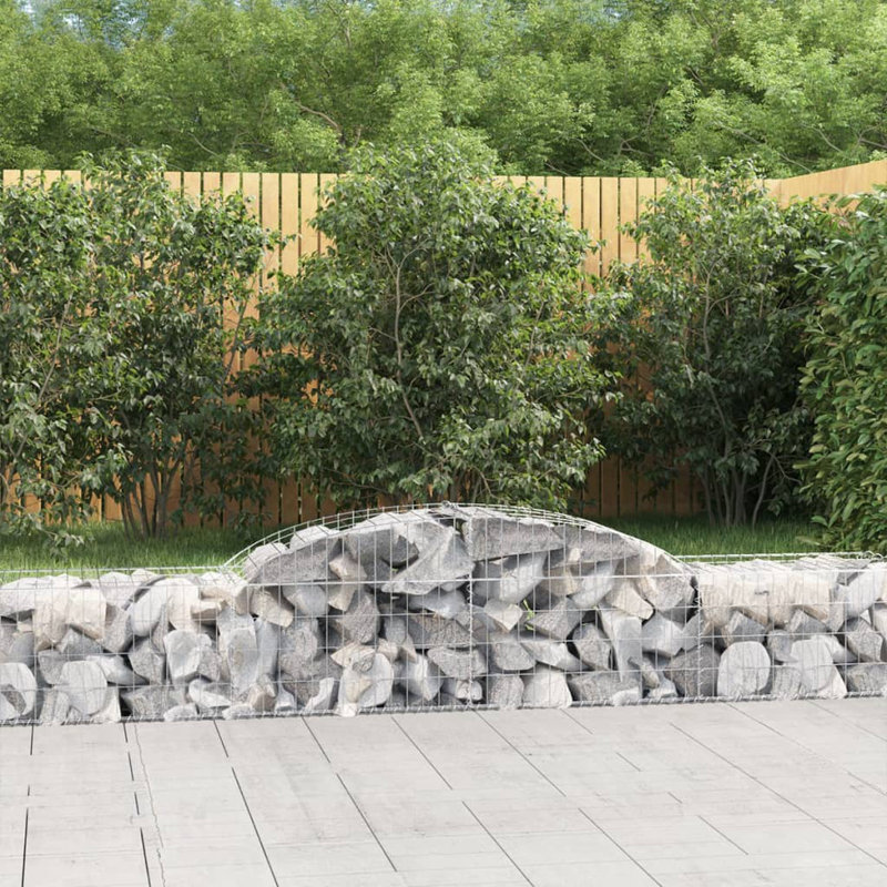Briceida Silver Galvanised Iron, 60cm H x 300cm W x 50cm D