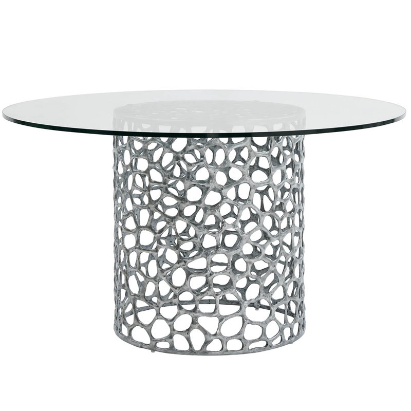 Oasis Round Glass Dining Table
