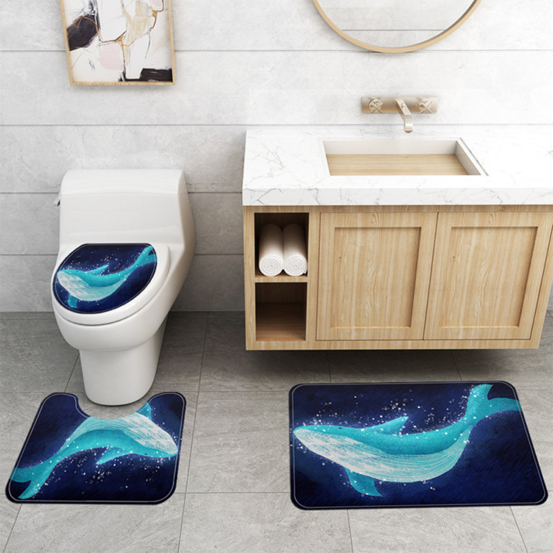 Mercer41 Cedriana 3 Piece Bath Rug Set | Wayfair