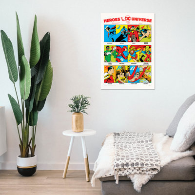 Justice Justice (Heroes Of DC), impression murale Mightyprint