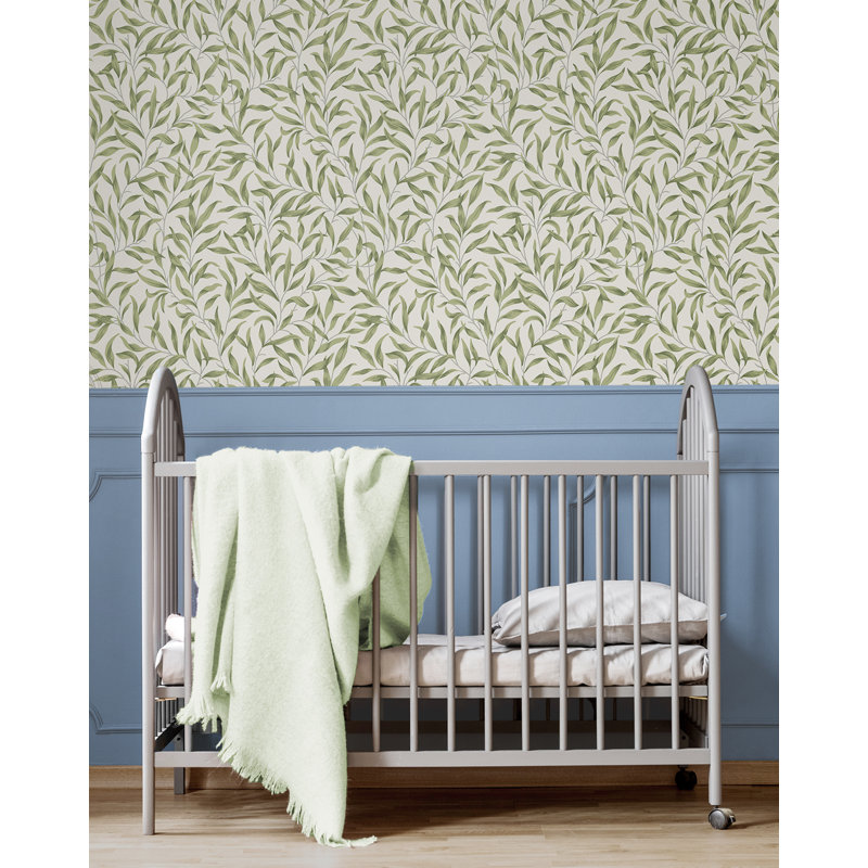 Almantas Floral Roll, Green