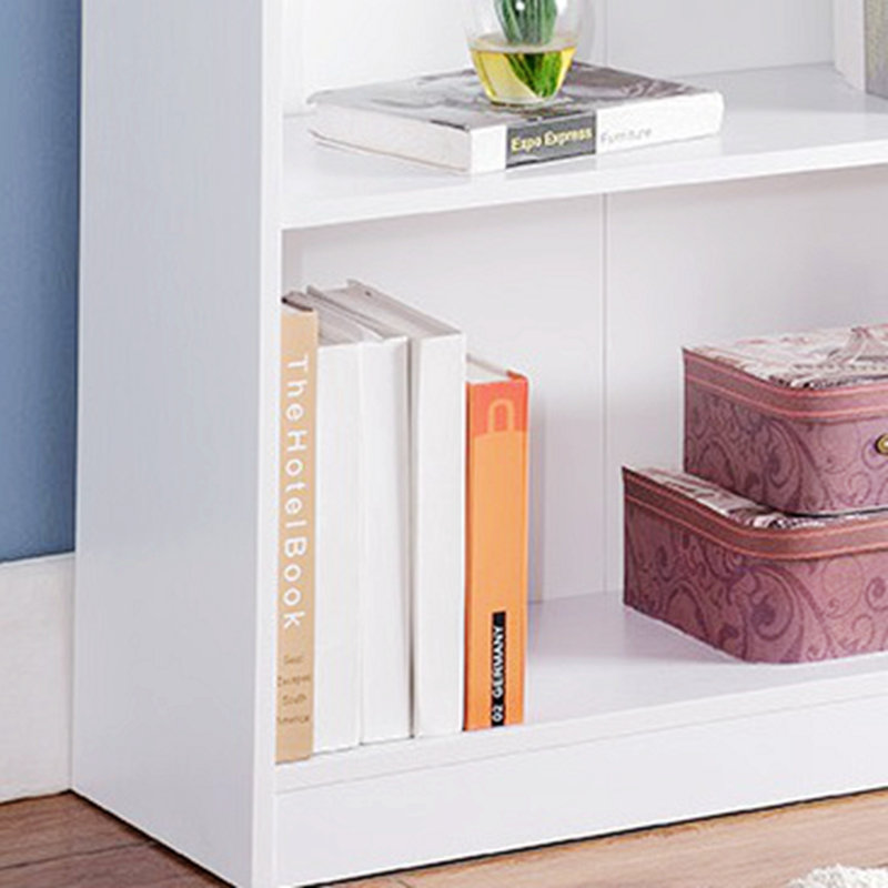 Bibliothèque standard Gordillo, Blanc, (3 tablettes) H 44 po x l 30 po x P 11,5 po