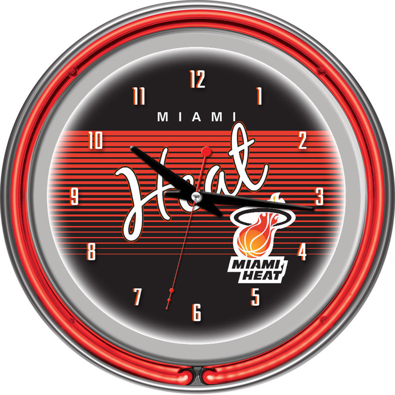 NBA Wall Clock, Miami Heat