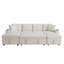 Canapé-lit modulaire en U 109,1 po Chenille-2074901732