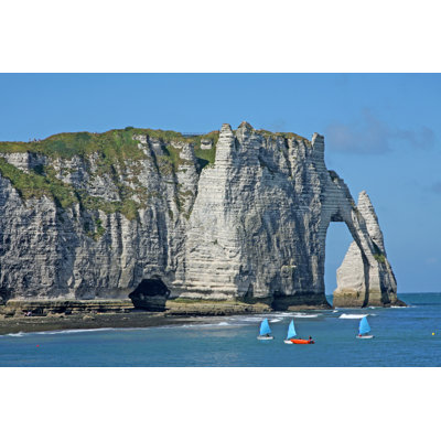Etretat - Wrapped Canvas Print