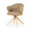 Connor Oak Accent Chair-1897325575
