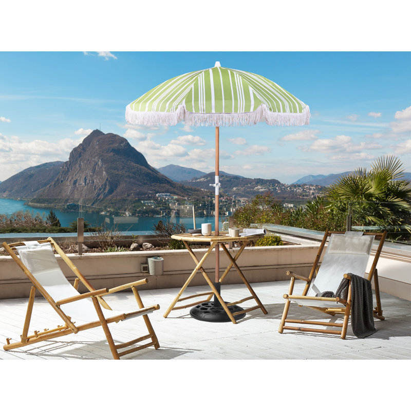 Areebe 150cm Market Parasol, Green