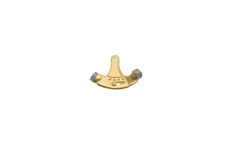 Kick Stop, PVD Polished Brass