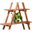 Amauria Wood Weather Resistant Plant Stand