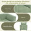 Fauteuil demi-tonneau en tissu Teddy-1283611625