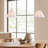 Hunter Isabella Scalloped 1 Light Medium Pendant Ceiling Light Fixture