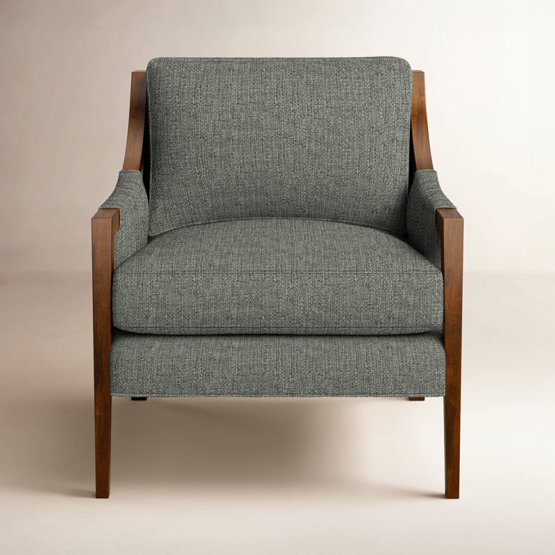 Fauteuil Mikel, Gris performance Macarena