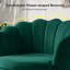 Fauteuil demi-tonneau en velours 30 po Hendrix-2112441284