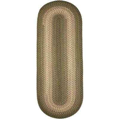 Tapis géométrique tressé à la main Deserie
