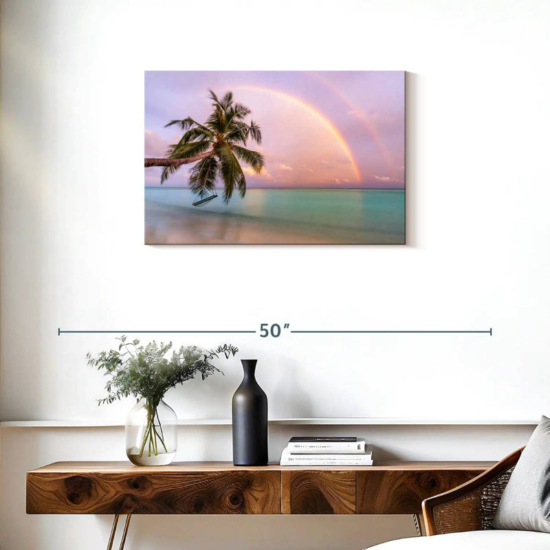 Gillard Maldives Sunset Rainbow, 20" H x 30" W