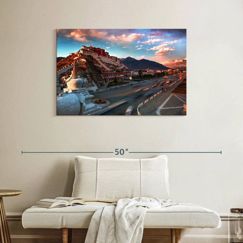 Adella Potala Palace In China, 26" H x 39" W