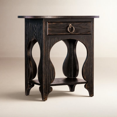 Americana One-Drawer Oval Nightstand