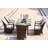 Ahders 6 - Person Wicker Patio Dining Set with Rectangular Table , Cushions Included-70264556
