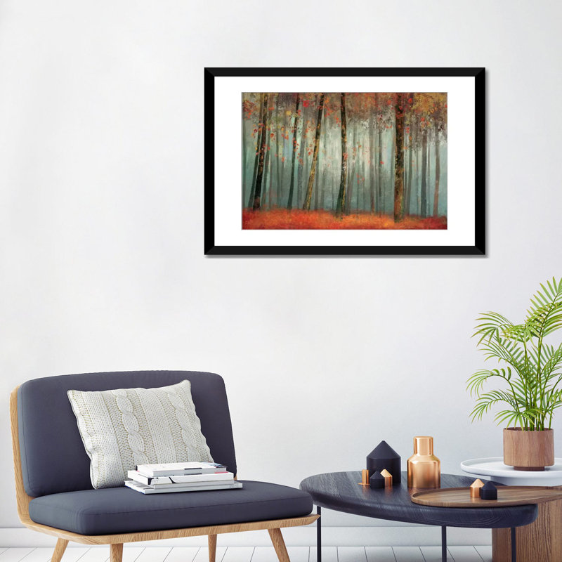 «Earthly Delight» par Allison Pearce, reproduction sur toile, H 16 po x l 24 po x P 1 po, Papier d'art encadré noir, Blanc