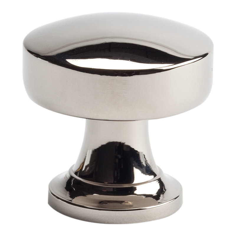 Browning 1 1/4" Diameter Round Knob, Polished Nickel