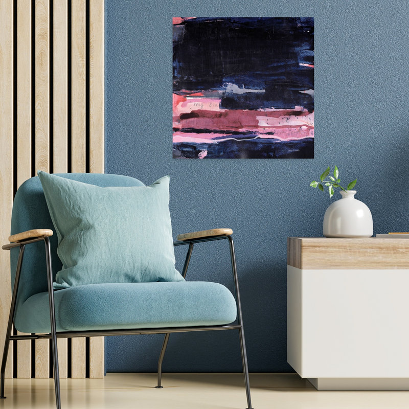 Art contemporain, art contemporain abstrait, H 18 po x l 18 po