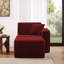 Chaise longue en flanelle de fourrure de lapin rembourrée 2 pièces 2 pièces sans assemblage requis-131645548-131645558